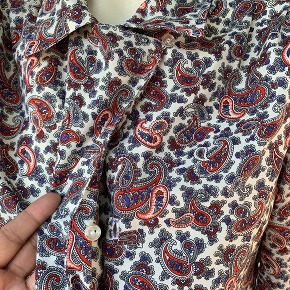 60's Vintage David Strauss blouse size 14P. - Picture 9 of 11